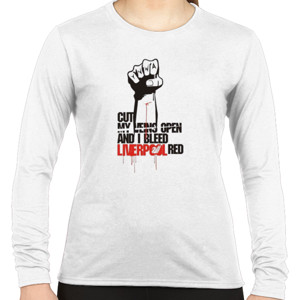 Kaos kaos liverpool cut my veins open and i bleed red