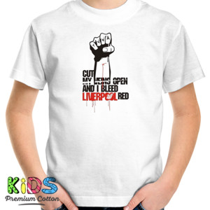 Kaos kaos liverpool cut my veins open and i bleed red