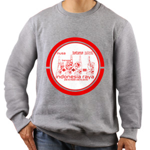 Jaket Sweater Tumpah Darah Satu Bangsa Bahasa Satu 