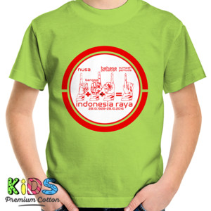 Kaos Tumpah Darah Satu Bangsa Bahasa Satu 