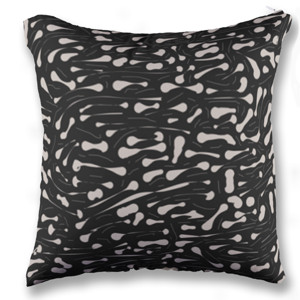 Bantal Splotch Abstrak