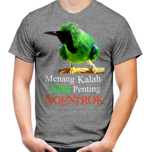 Kaos Burung Cucak Ijo