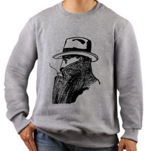 Jaket Sweater Men in Smoke