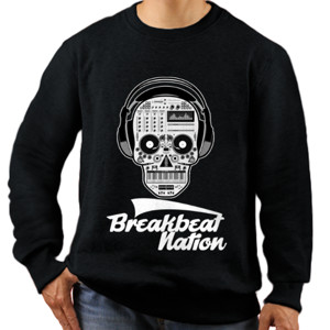 Jaket Sweater BREAKBEAT NATION BLACK