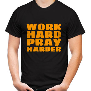 Kaos Work Hard Pray Harder