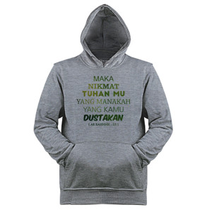 Jaket Hoodie Kaos - Ar-rahman