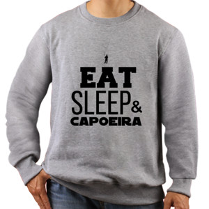 Jaket Sweater Eat Sleep Capoeira