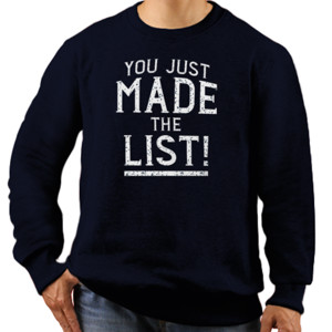 Jaket Sweater You Just Made The List