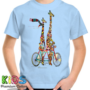 Kaos Bicycle Giraffe