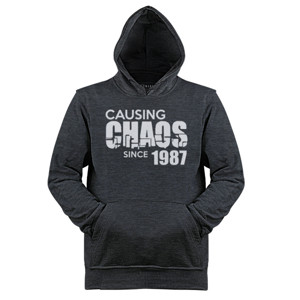 Jaket Hoodie Causing Chaos Since 1987