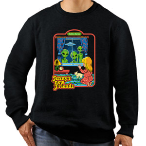 Jaket Sweater Funny Alien Room
