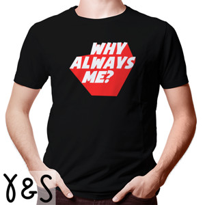 Kaos Typography Always Me