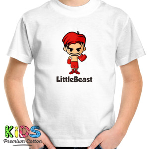Kaos V-Neck Little Beast