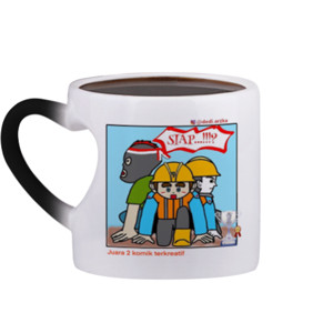 Mug Bunglon Komik terkreatif no.2 2020