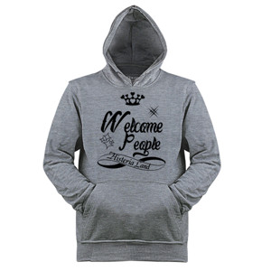 Jaket Hoodie Welcome People at Histeria Land