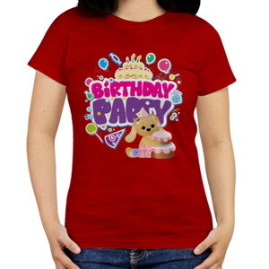 Kaos Birthday Party Bunny