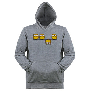 Jaket Hoodie A whole new perspective for the owl
