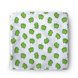 Sarung Bantal St Patrikcs Green Pot Pattern