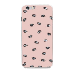 Pink Eyes Pattern Casing HP