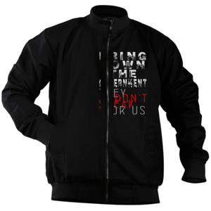 Jaket Bomber No Surprises Lyrics