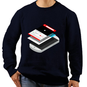 Jaket Sweater Stupidphone