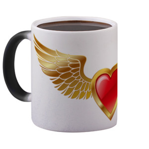 Mug Bunglon Valentine Wings Of Love