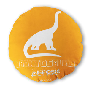 Bantal Bulat Brontosaurus Minimo