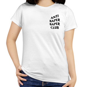 Kaos Kaos Cewe Anti Baper Baper Club 1