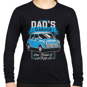 Kaos Mini Cooper Dad Garage