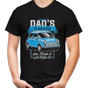 Kaos Mini Cooper Dad Garage
