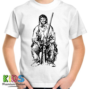 Kaos Native American - Indian Sketch 2 