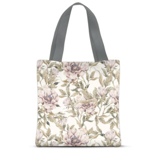 Tas Tote Fullprint Flower Edition