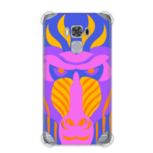 Casing HP Wajah Muka Berwarna Terang Karakter Monyet Babon