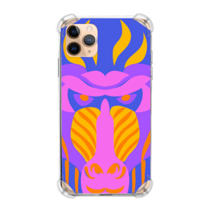 Casing HP Wajah Muka Berwarna Terang Karakter Monyet Babon