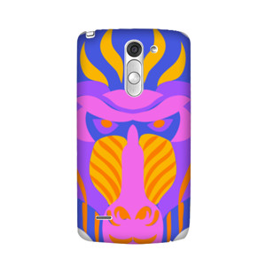 Wajah Muka Berwarna Terang Karakter Monyet Babon Casing HP