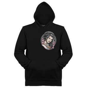 Jaket Hoodie geisha japan