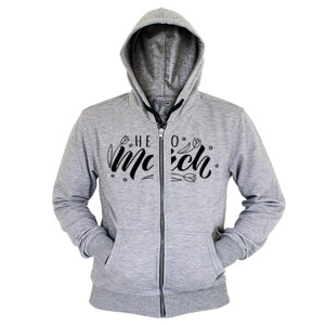 Hoodie Zipper Hello March