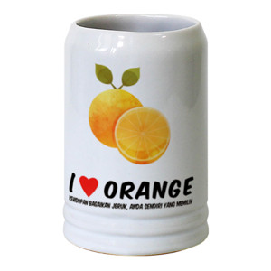 Mug I Love Orange