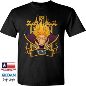 Kaos Kaos Dota 2 Invoker Tee (Black Tshirt)