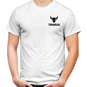 Kaos Zodiak Taurus Logo - Black Exclusive