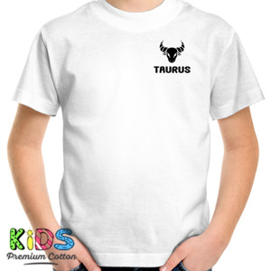 Kaos Zodiak Taurus Logo - Black Exclusive