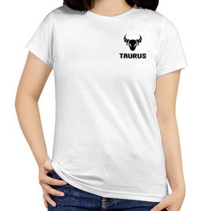 Kaos Zodiak Taurus Logo - Black Exclusive