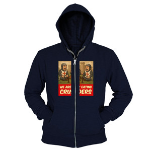 Hoodie Zipper Pork Eating Crusaders