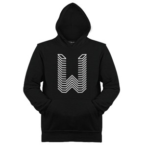 Jaket Hoodie Logo huruf M gamer