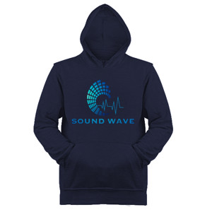 Jaket Hoodie Sound Wave Shirt