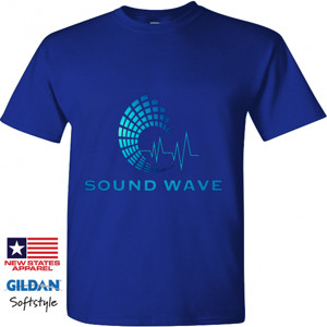 Kaos Sound Wave Shirt