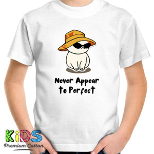 Kaos Wearthememo T-Shirt Never Appear to Perfect