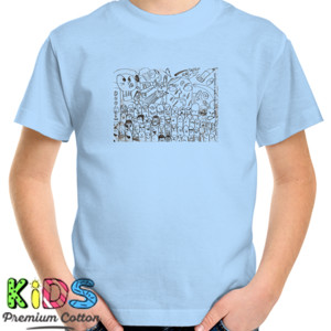 Kaos doodle miki 2019