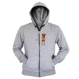 Hoodie Zipper Kaos Gambar Anjing 410