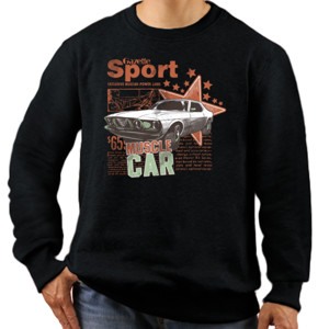 Jaket Sweater Muscle Car